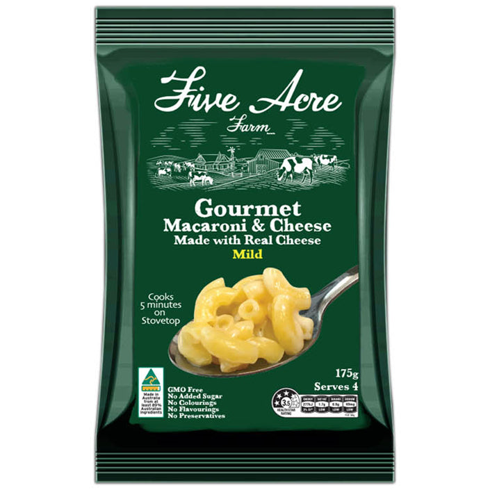 Five Acre Farm - Gourmet Macaroni & Cheese - Mild | Harris Farm Online