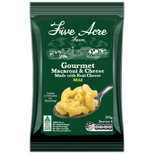 Five Acre Farm - Gourmet Macaroni & Cheese - Mild | Harris Farm Online