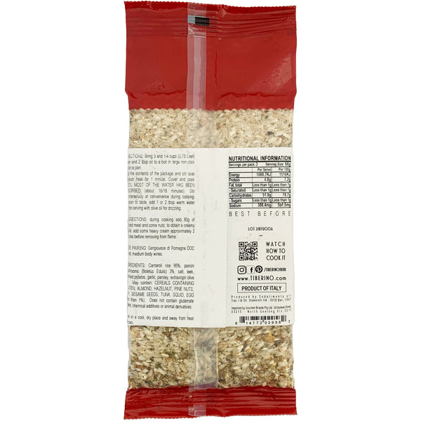 Buy Tiberino Risotto with Porcini Mushrooms from Harris Farm Online