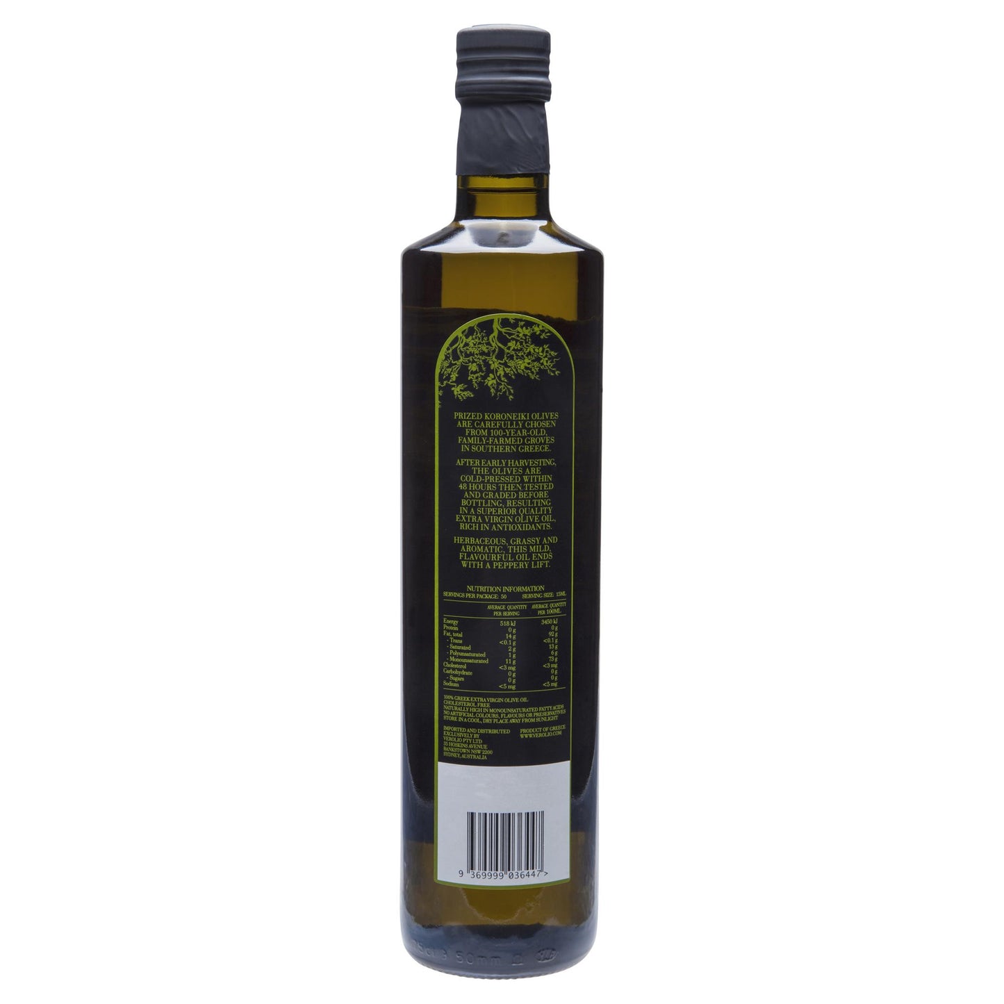 Verolio Extra Virgin Olive Oil 750ml , Grocery-Oils - HFM, Harris Farm Markets
 - 2