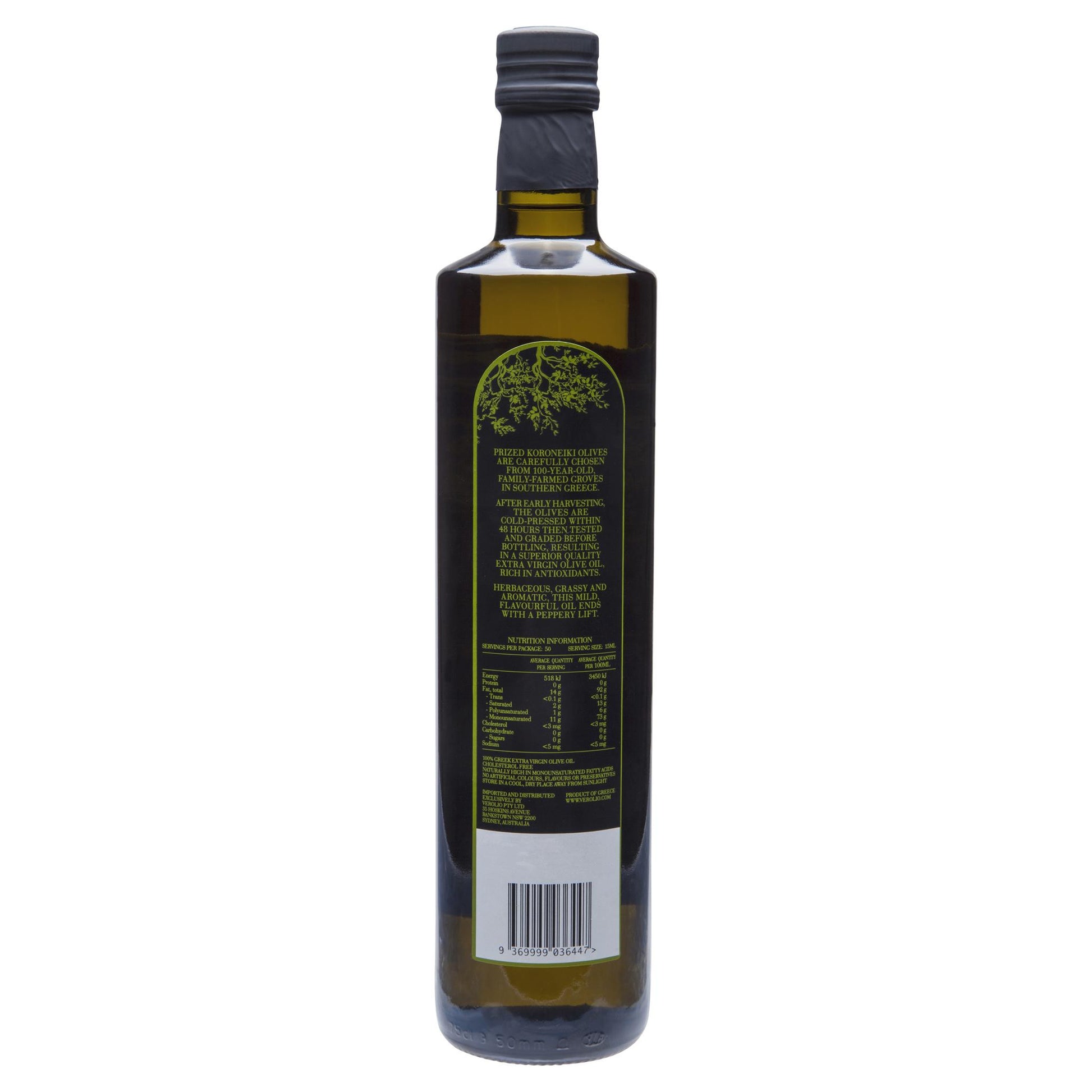 Verolio Extra Virgin Olive Oil 750ml , Grocery-Oils - HFM, Harris Farm Markets
 - 2
