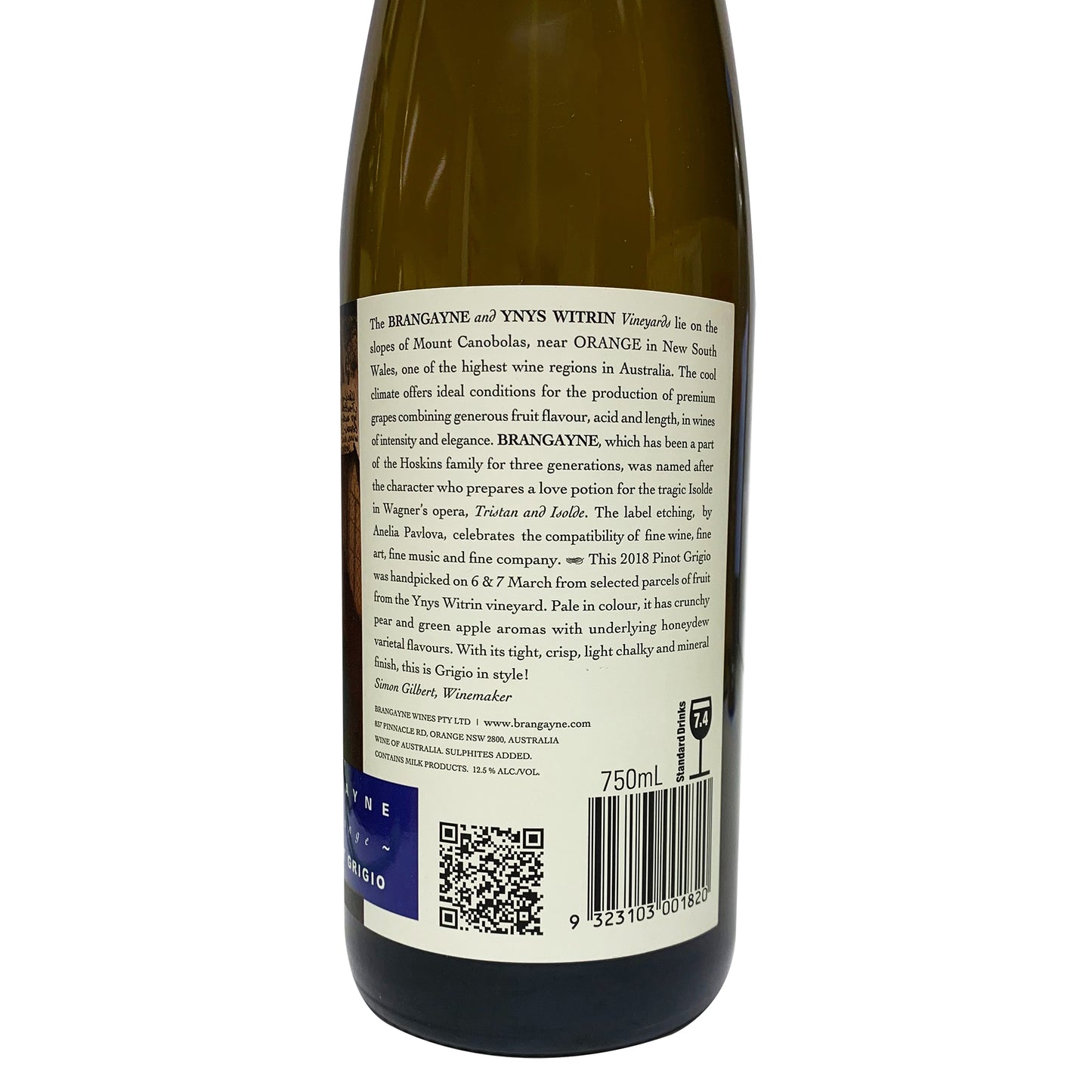 Brangayne - Pinot Grigio - Orange, NSW | Harris Farm Online