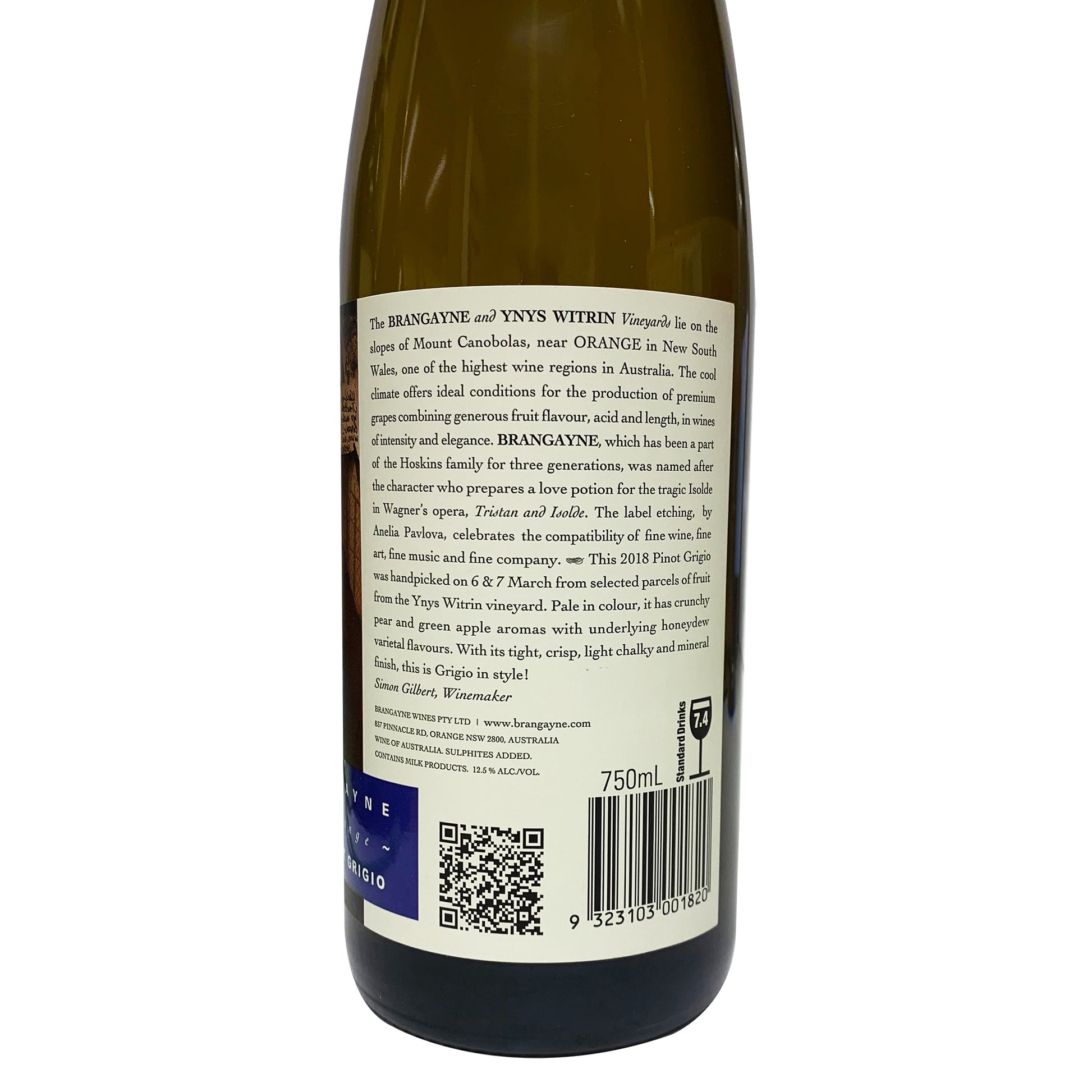 Brangayne - Pinot Grigio - Orange, NSW | Harris Farm Online