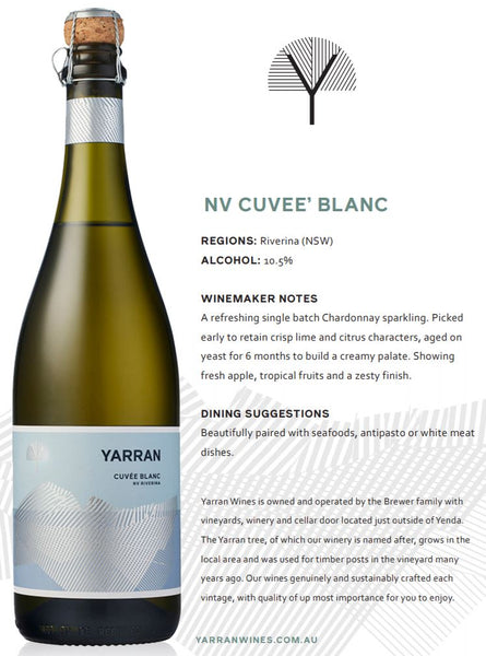Yarran NV Cuve'e Blanc | Harris Farm Online