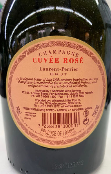 Laurent Perrier Cuvee Rose Champagne Brut France 750ml