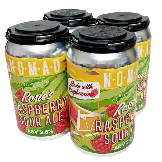 Nomad Brewing Co - Rosie's Raspberry Sour Ale (4pk, 330ml)