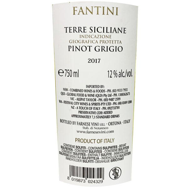 Fantini Farnese - Pinot Grigio - Terre degli Osci, Italy | Harris Farm Online
