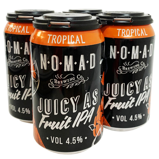 NOMAD Brewing Co - Beer Tropical - Juicy As Fruit IPA | Harris Farm Online