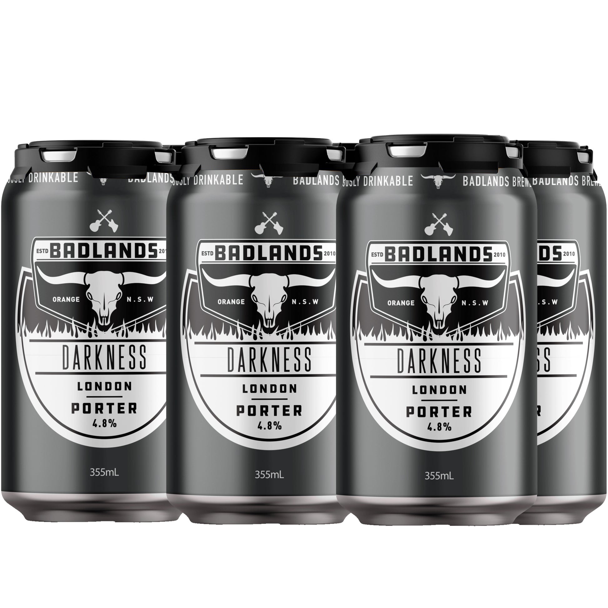 Badlands Brewery Darkness London Porter 6pk | Harris Farm Online