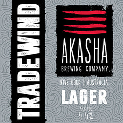 Akasha - Tradewind - Beer Lager (6pk, 375mL)