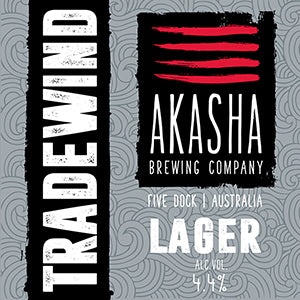 Akasha - Tradewind - Beer Lager (375mL)