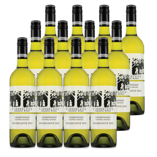 Tamburlaine Organic Preservative Free Chardonnay Central Ranges NSW Case 12 x 750ml | Harris Farm Online