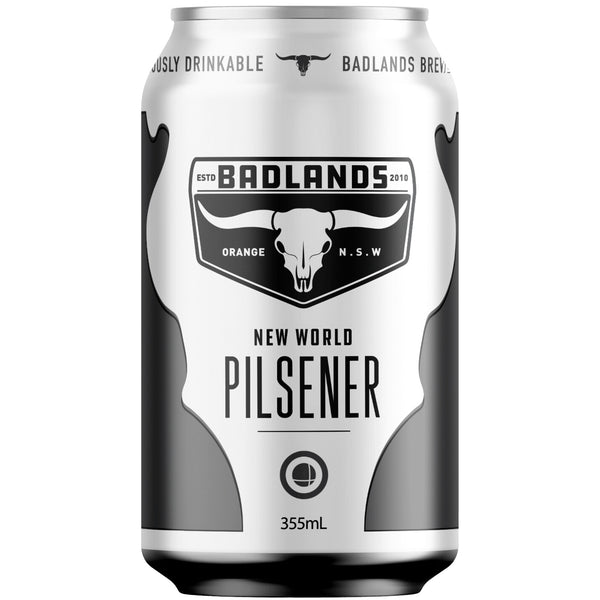 Badlands Brewery New World Pilsener | Harris Farm Online