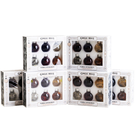 Wild Hibiscus Flower Co. Gingle Bells Gin Baubles 6 Boxes - Buy 5 Get 1 Free | Harris Farm Online