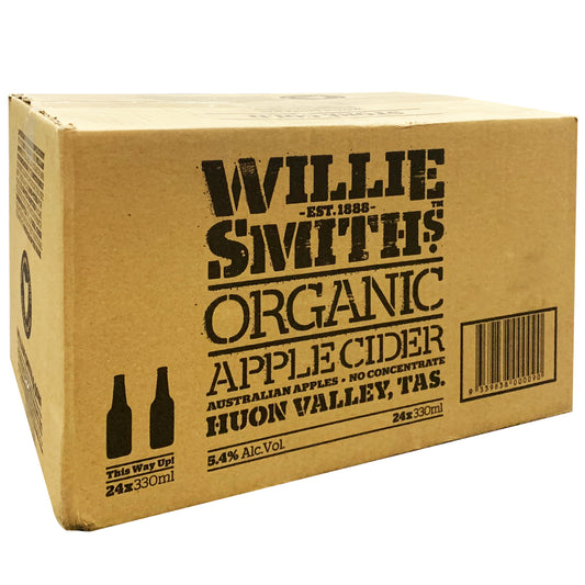 Willie Smiths Organic Apple Cider Case 24 x 330ml