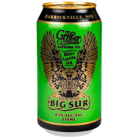 The Grifter Brewing Co Big Sur IPA 375ml