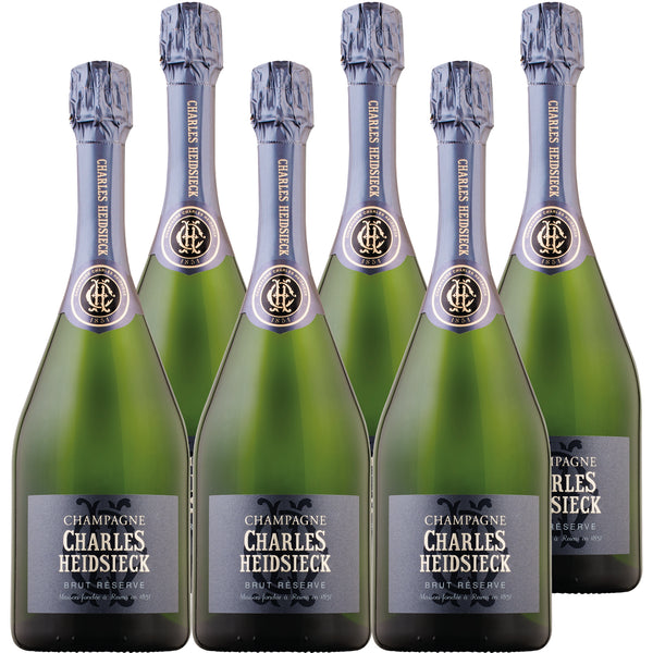 Charles Heidsieck Champagne  Brut Reserve NV France Case 6x750ml