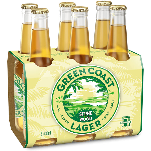 Stone and Wood Green Coast Lager 3.5% | Harris Farm Online