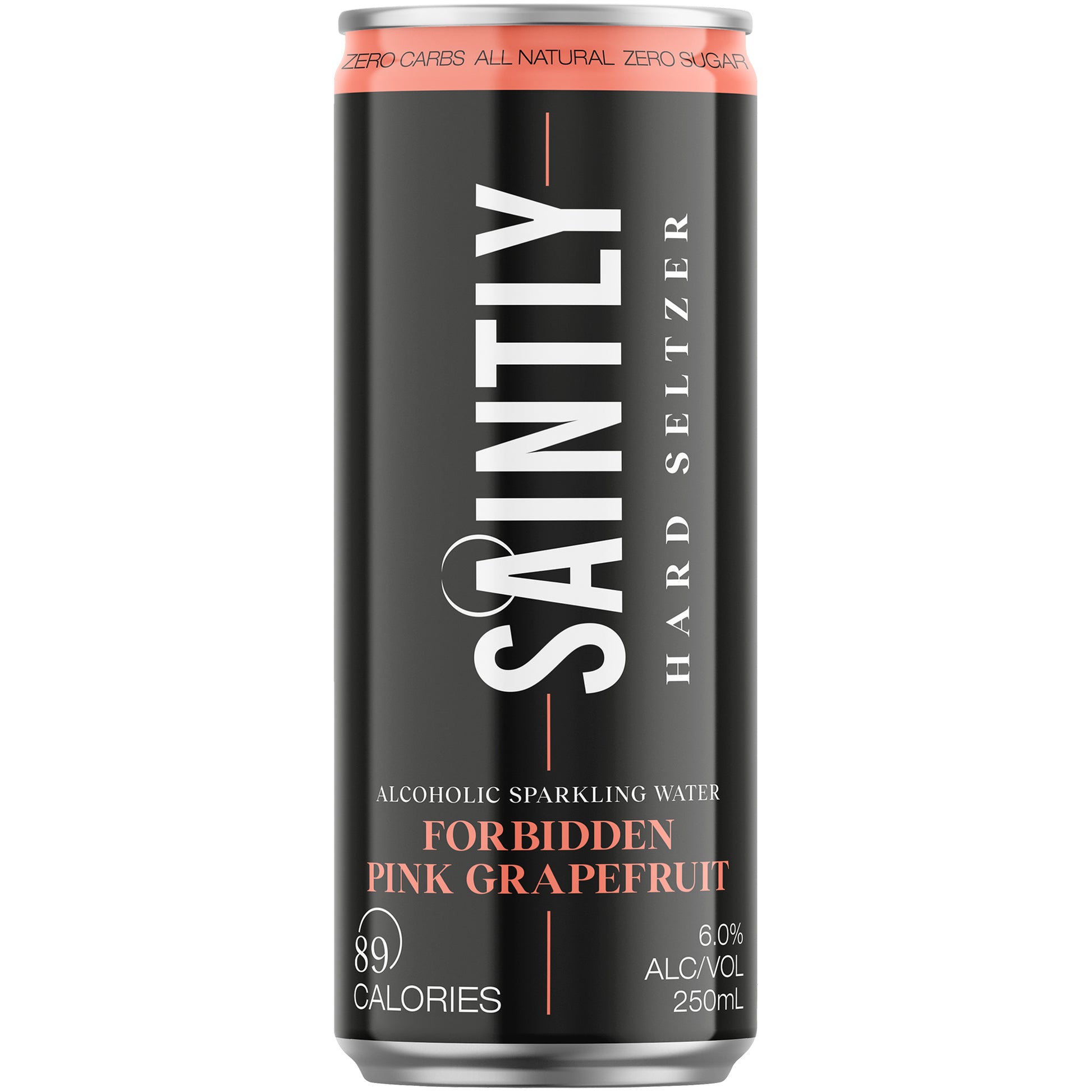 Saintly Seltzer Forbidden Pink Grapefruit | Harris Farm Online