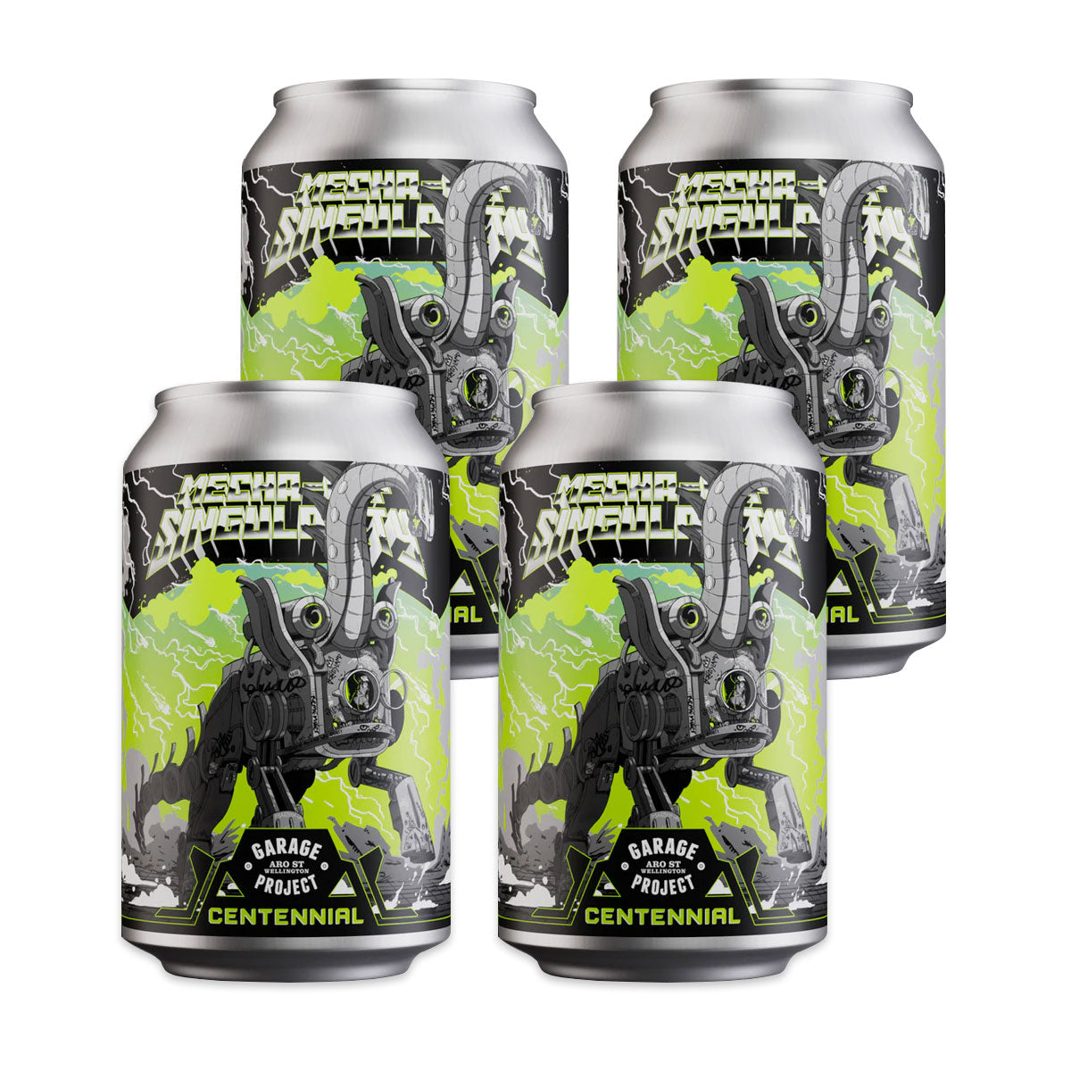 Garage Project Mecha Hop Singularity Centennial 4 x 330ml | Harris Farm Online