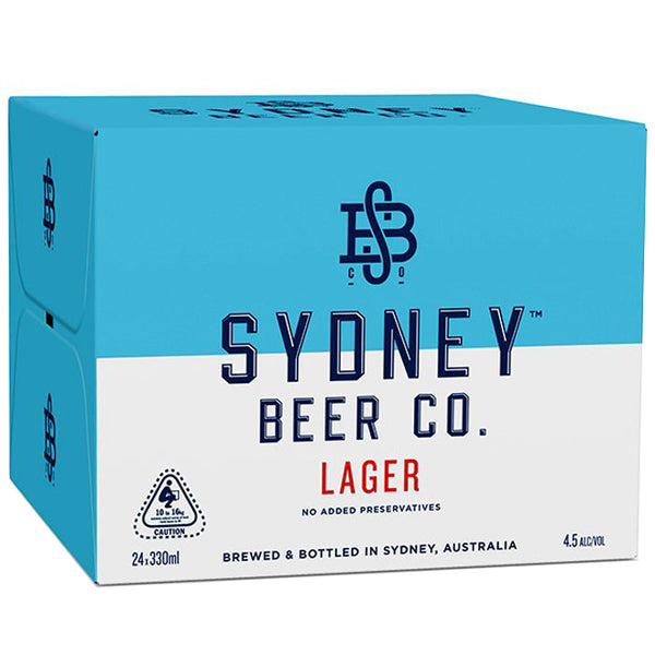 Sydney Beer Co Lager Case | Harris Farm Online