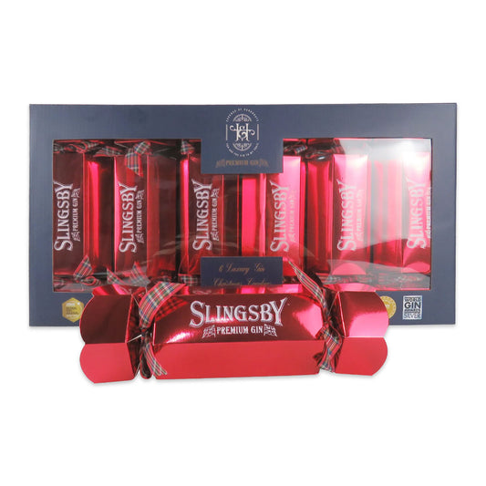 Slingsby Luxury Gin Christmas Crackers 6 x 50ml | Harris Farm Online