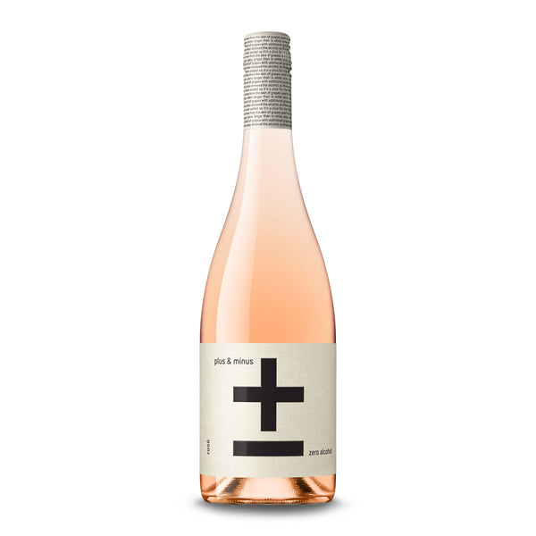 Plus and Minus Zero Alcohol Premium Rose Barossa 750ml | Harris Farm Online