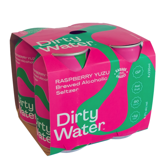 Dirty Water Raspberry Yuzu 4x330ml