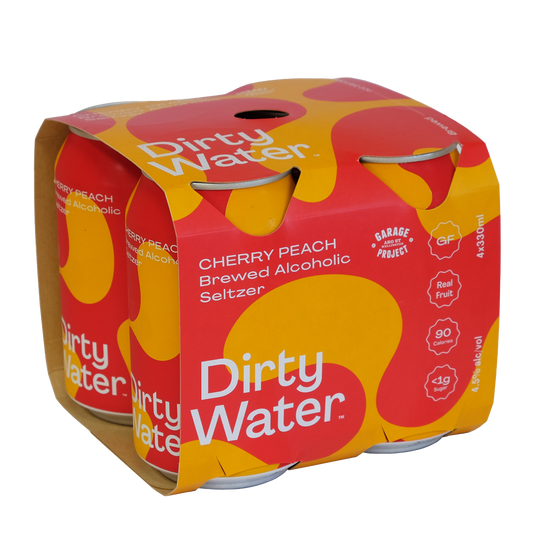 Garage Project Dirty Water Cherry Peach 4x330ml