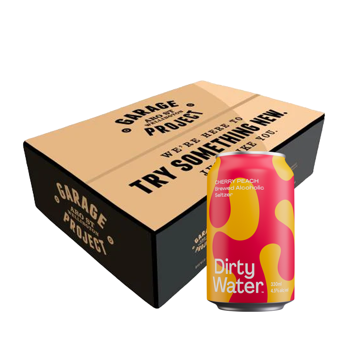 Garage Project Dirty Water Cherry Peach 24x330ml
