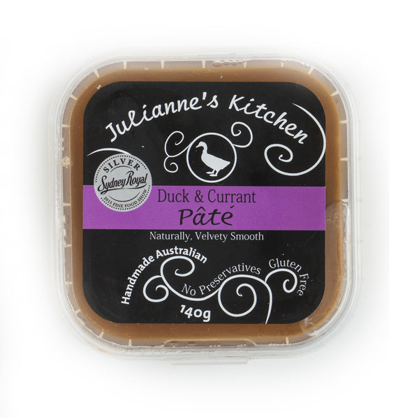 Buy Julianne's Kitchen Pate Duck and Currant from Harris Farm Online