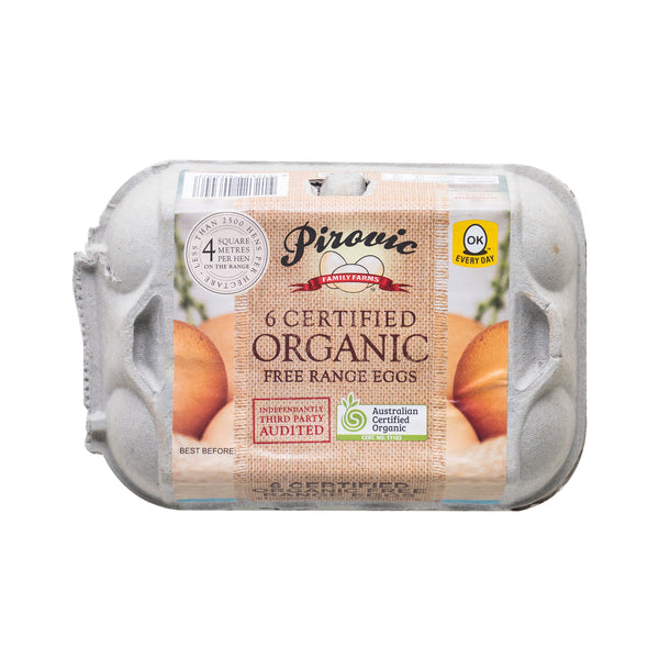 Pirovic Certified Organic Free Range Egg | Harris Farm Online