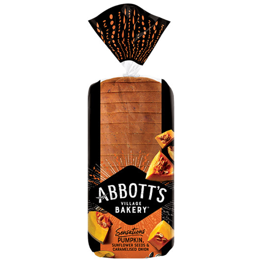 Abbotts Bakery - Bread Pumpkin, Sunflower Seeds & Caramelised Onion (750g)