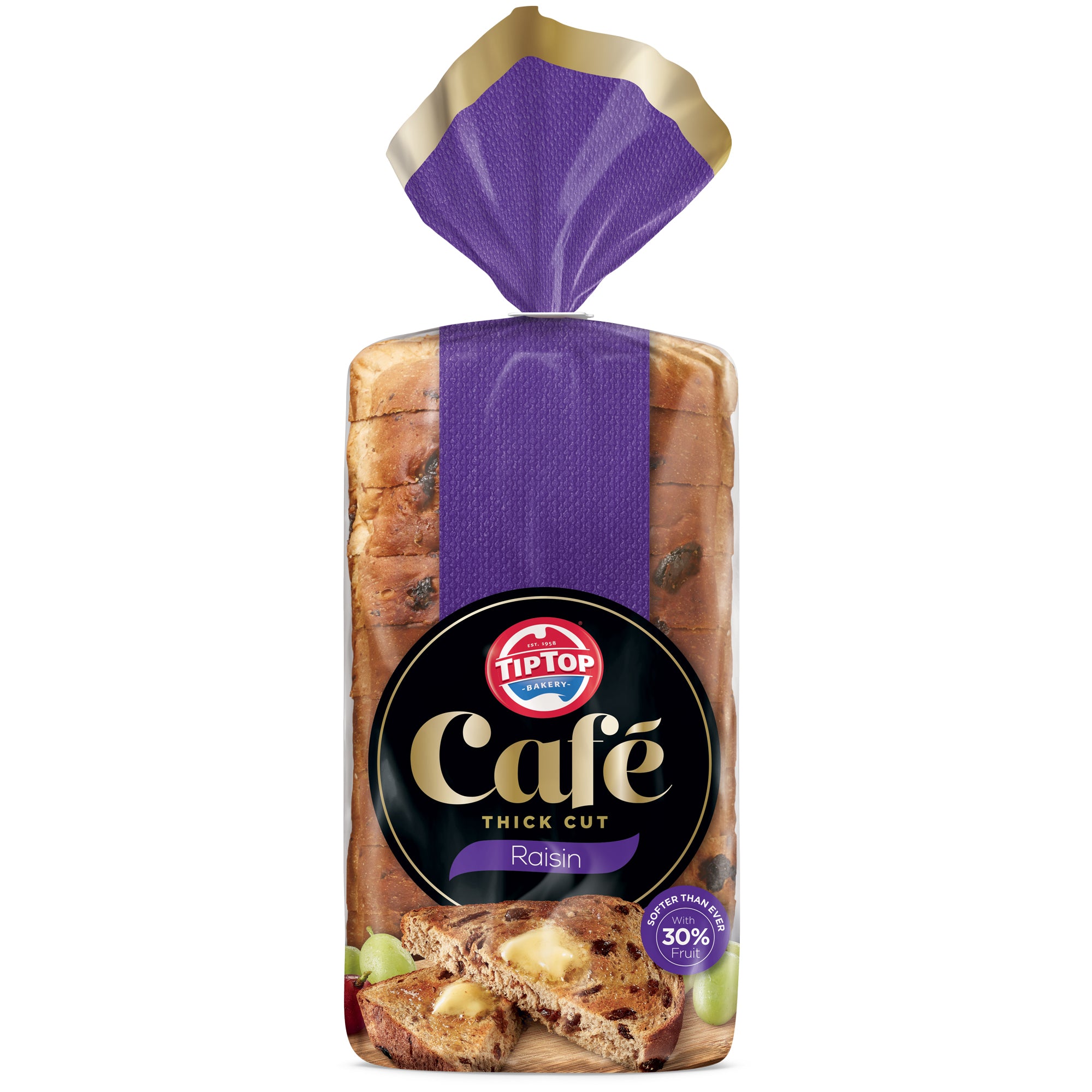Cafe Raisn Toast Tip Top Cafe Raisin Toast 650g – Harris Farm Markets