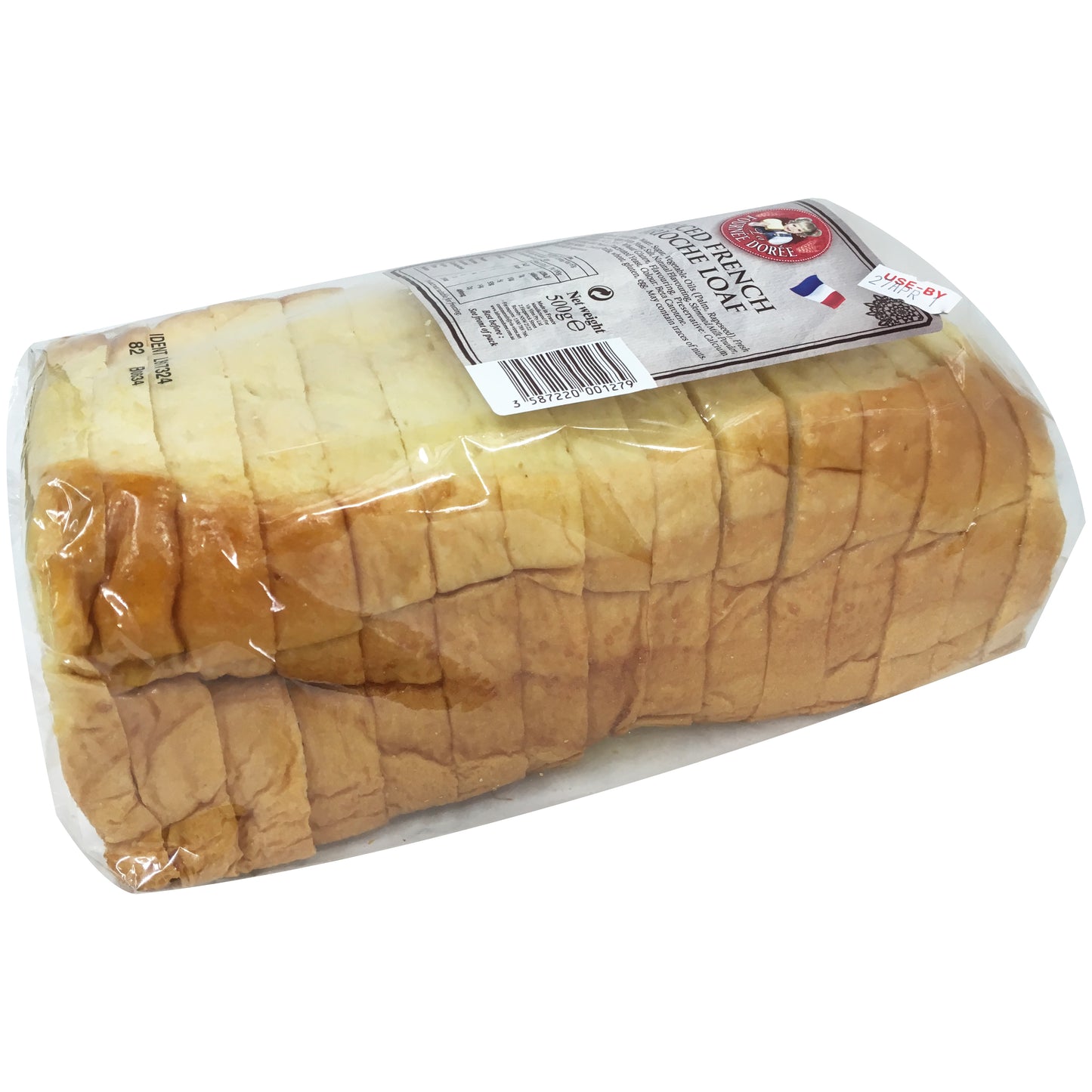 La Fournee Doree - Bread Sliced French Brioche - Loaf (500g)