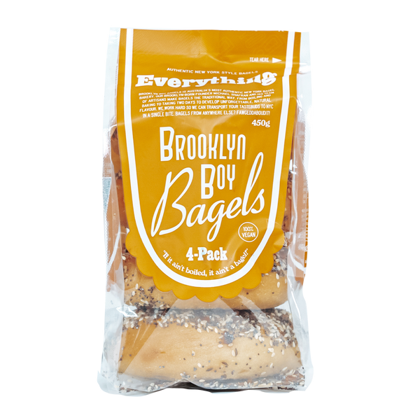 Brooklyn Boy Everything Bagels 4pk 450g