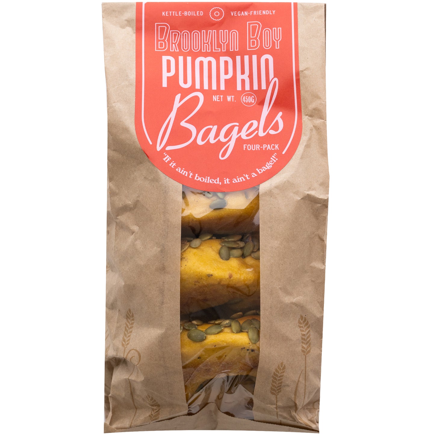 Brooklyn Boy Pumpkin Bagels | Harris Farm Online