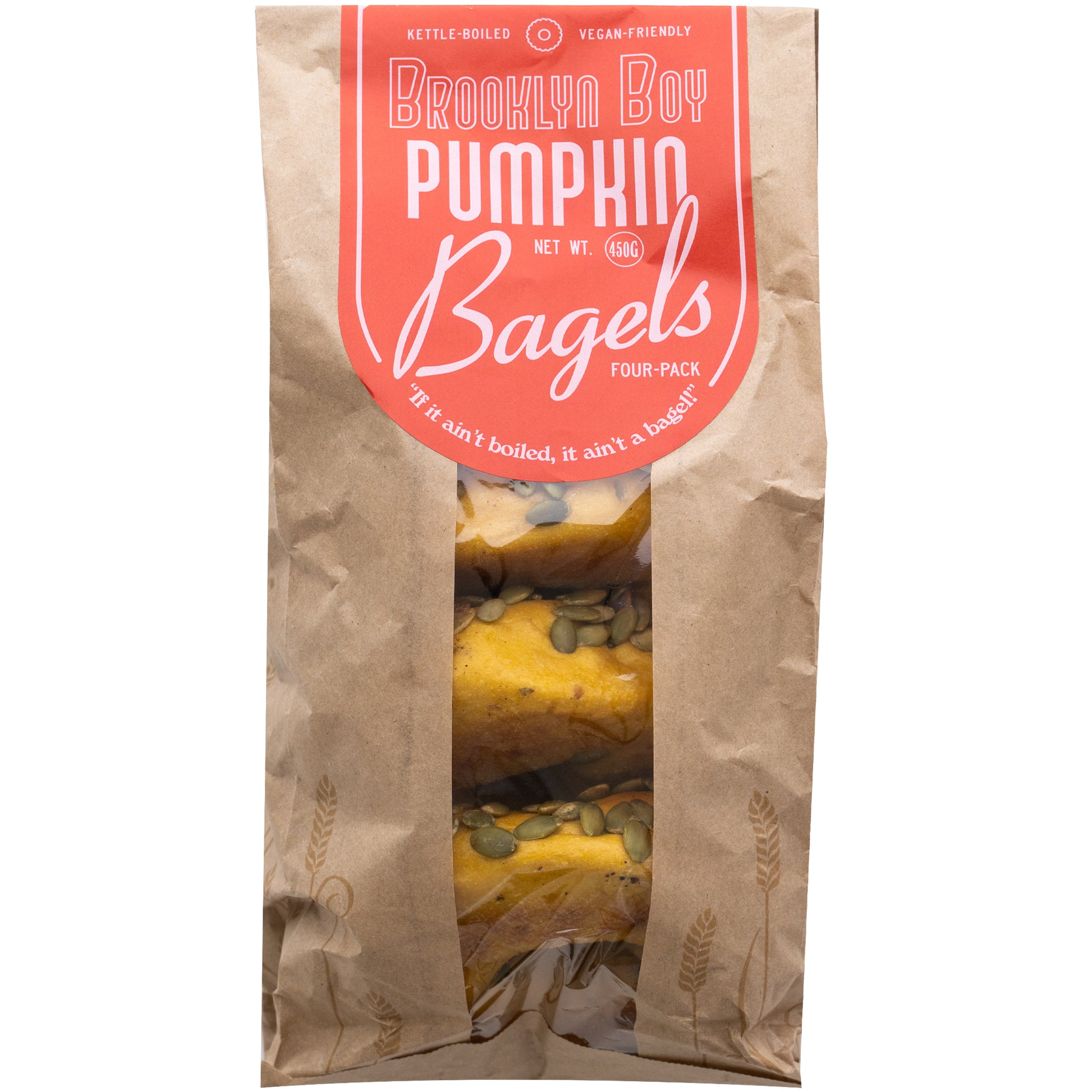 Brooklyn Boy Pumpkin Bagels | Harris Farm Online