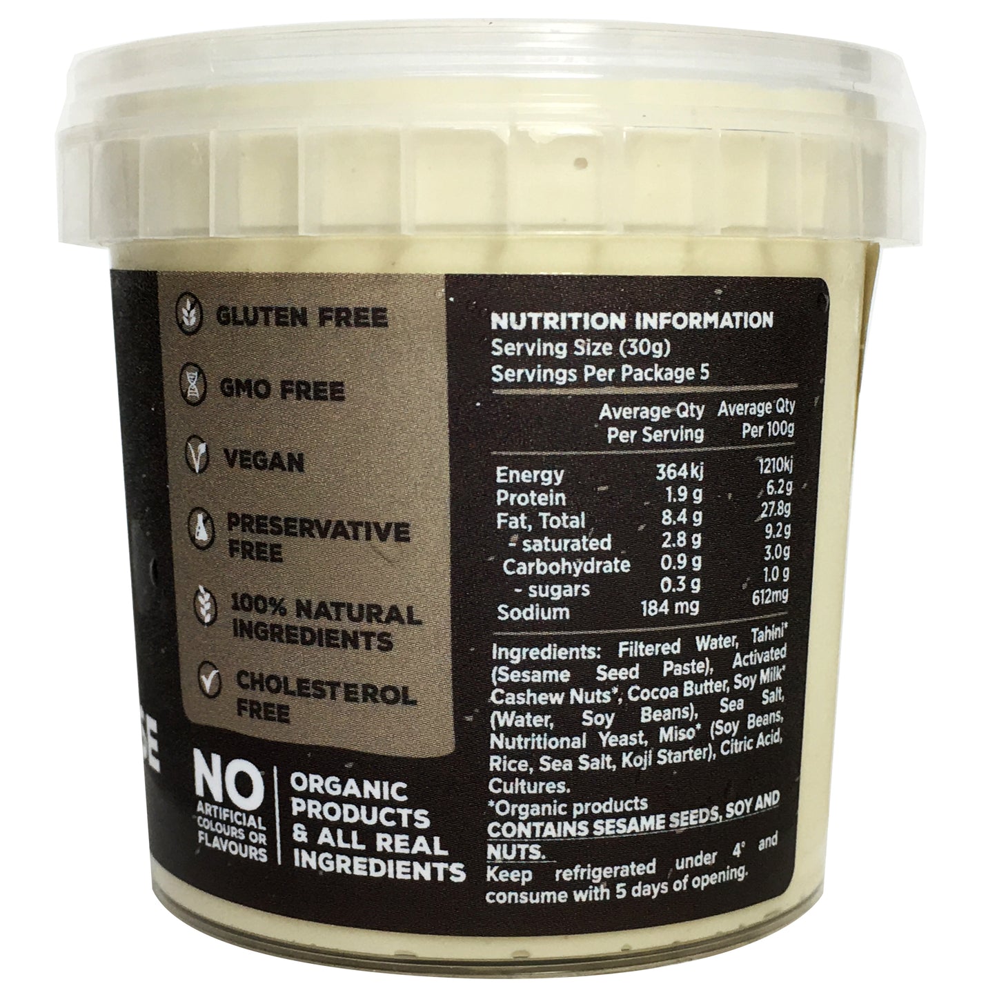 Sesame Cheese - Smoked (150g) Fenn Foods
