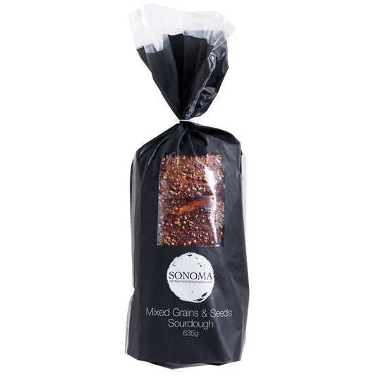 Sonoma - Bread Mixed Grains & Seeds - Sourdough Sliced (635g)