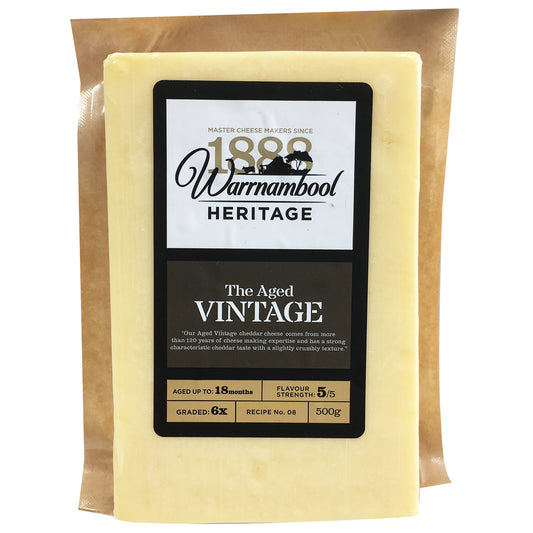 Warrnambool Vintage - Cheddar - The Aged Vintage | Harris Farm Online