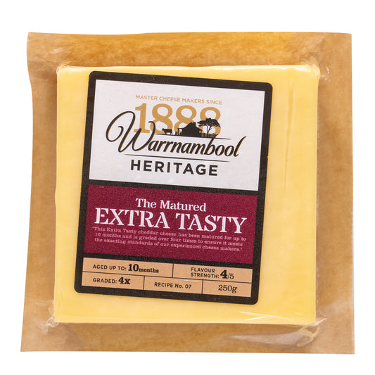 Warrnambool Extra Tasty Cheddar Cheese | Harris Farm Online