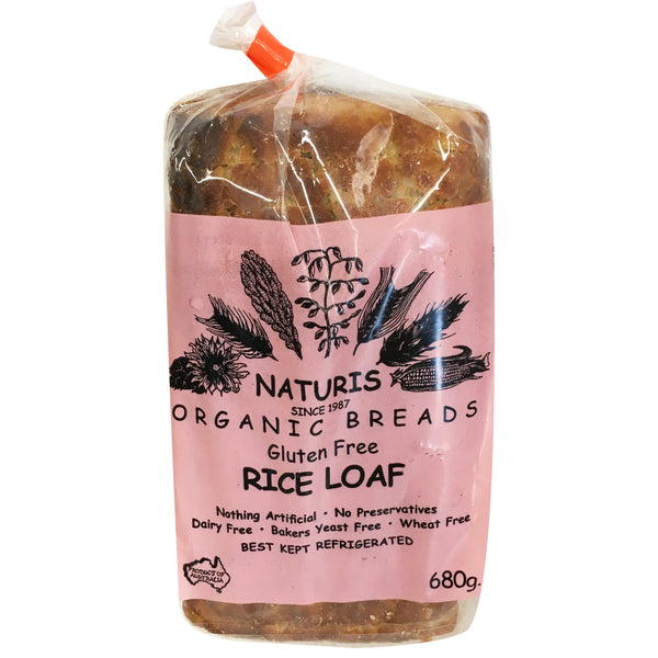 Naturis Organic Breads Rice Loaf 680g