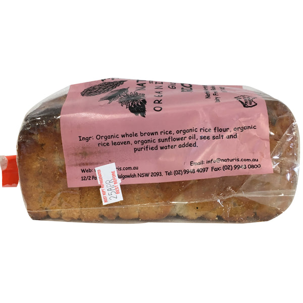 Naturis Organic Breads Rice Loaf 680g
