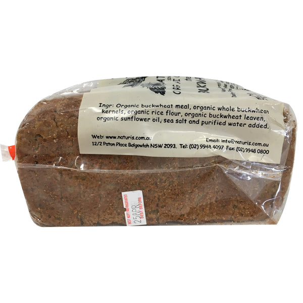 Naturis Organic Breads Gluten Free Buckwheat Loaf 680g
