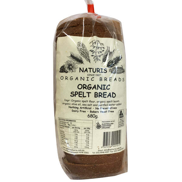 Naturis Organic Breads Spelt Bread 680g