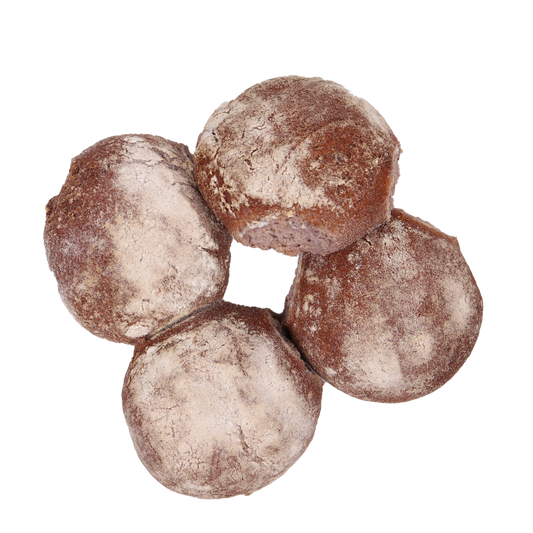 Wholegreen Bakery Gluten Free Vegan Plain Sourdough Roll 4x135g