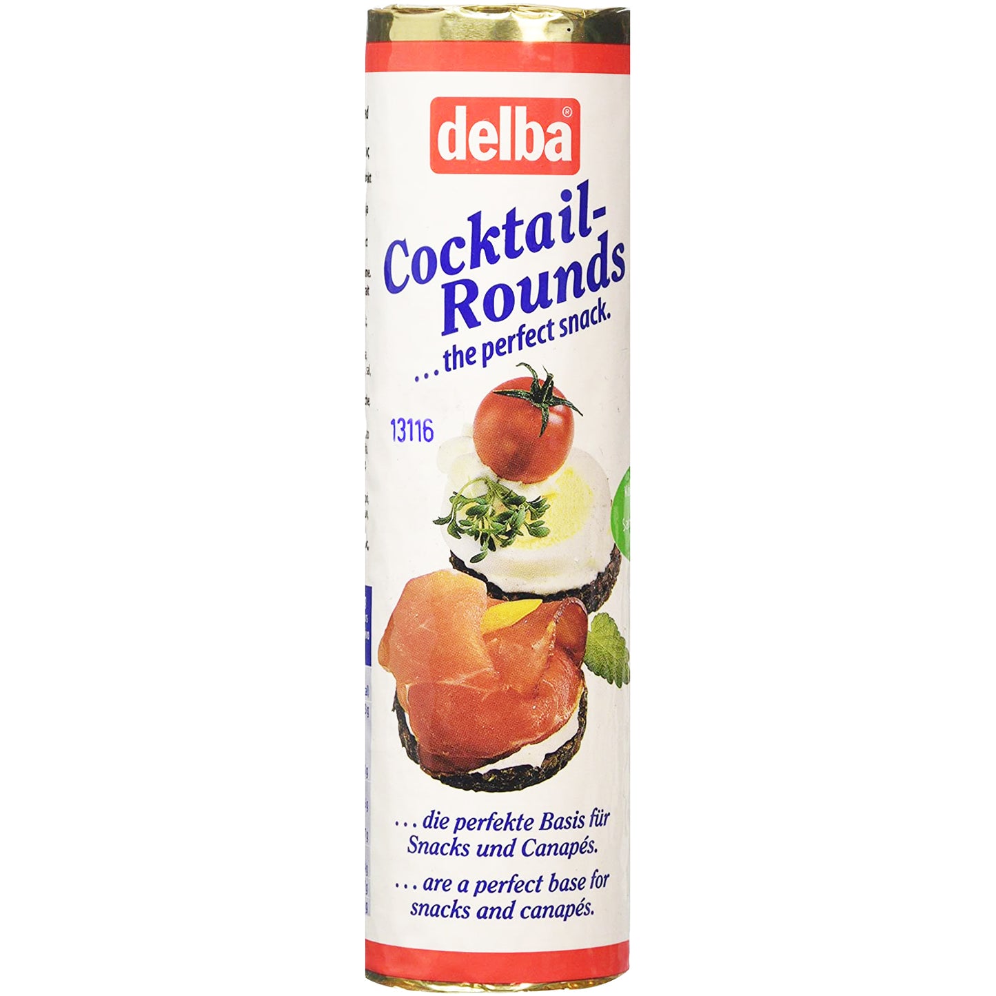 Delba - Pumpernickel Slices - Cocktail Rounds | Harris Farm Online