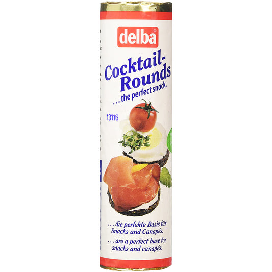 Delba - Pumpernickel Slices - Cocktail Rounds | Harris Farm Online