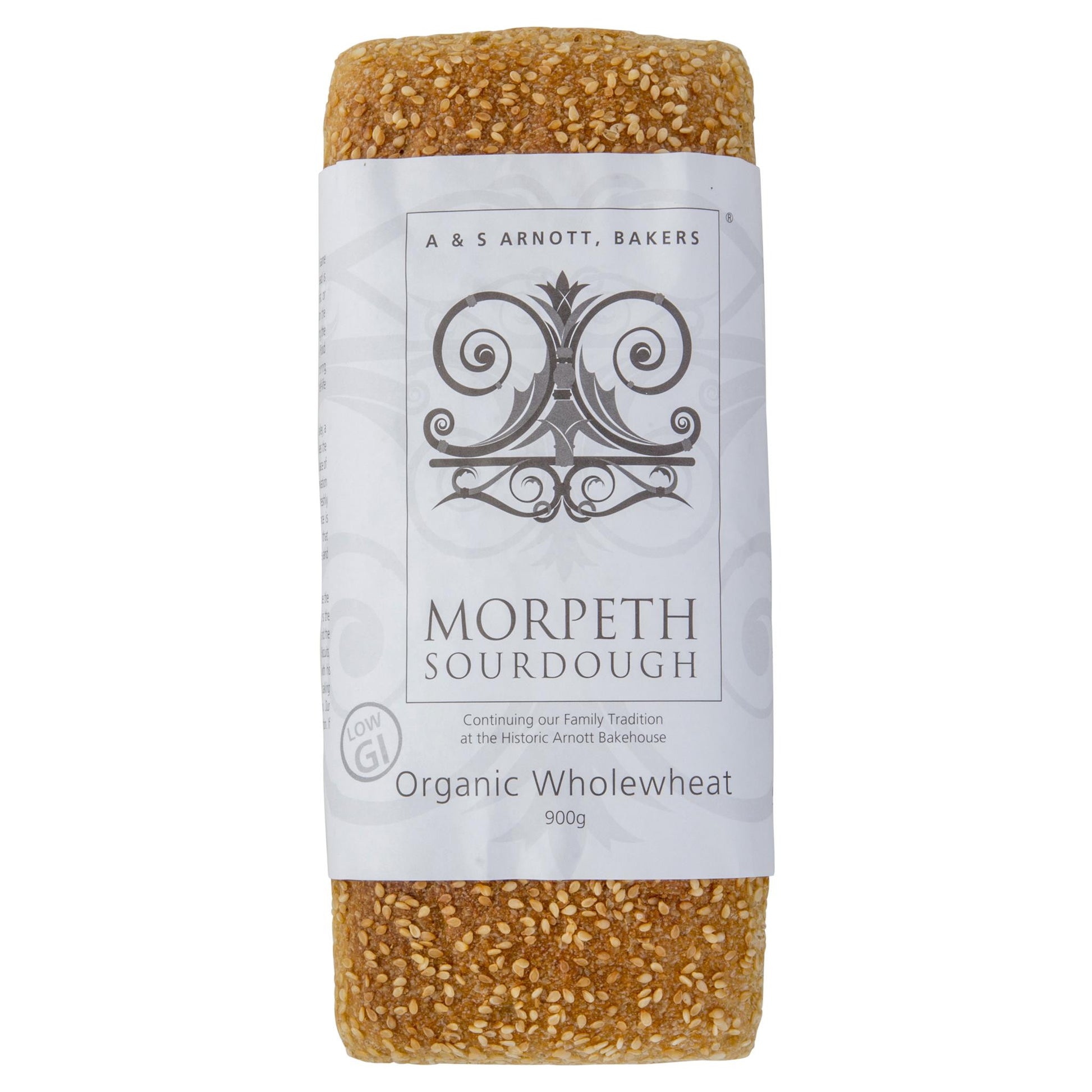 Morpeth Sourdough Organic Wholewheat 900g , Z-Bakery - HFM, Harris Farm Markets
 - 1